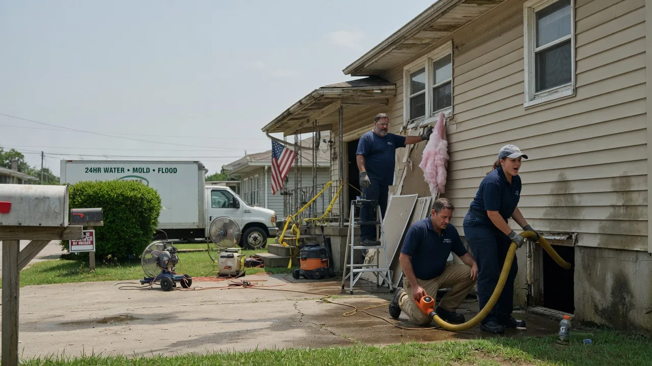 Water Damage Repair in Mulberry, KS near me